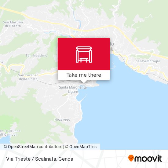 Via Trieste / Scalinata map