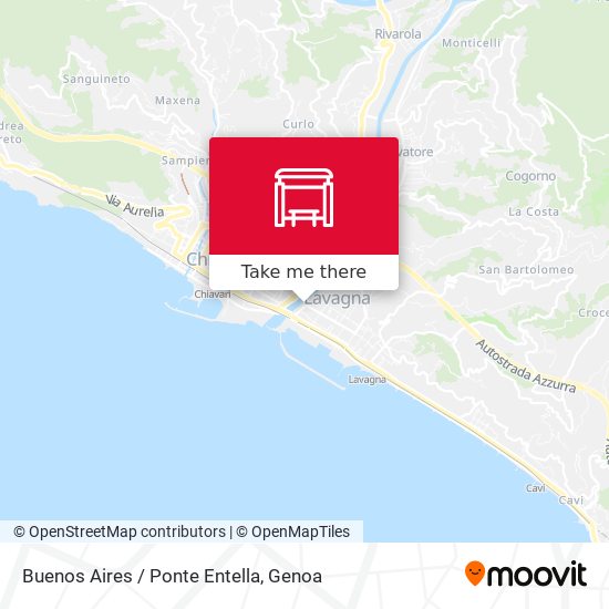 Buenos Aires / Ponte Entella map