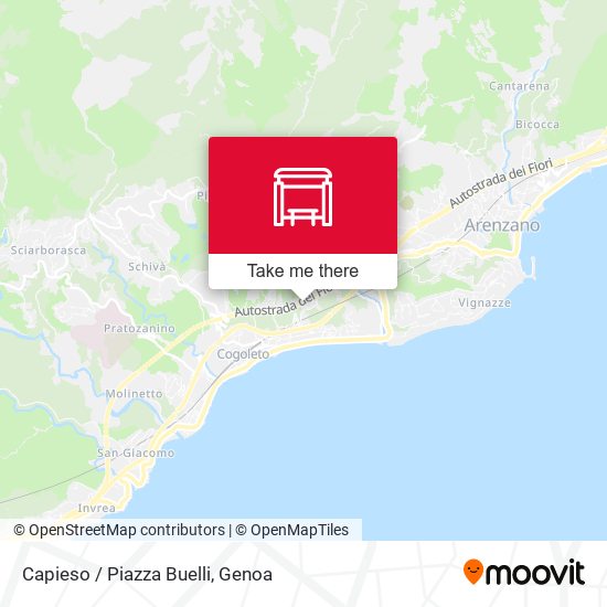 Capieso / Piazza Buelli map