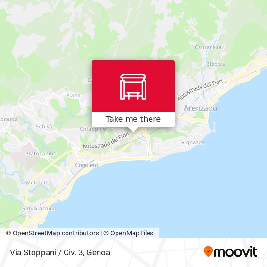 Via Stoppani / Civ. 3 map