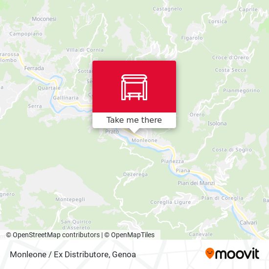 Monleone / Ex Distributore map