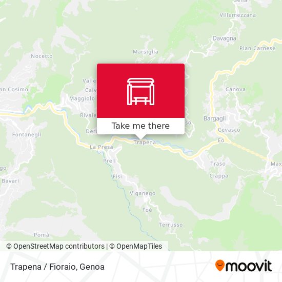 Trapena / Fioraio map