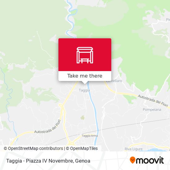 Taggia - Piazza IV Novembre map