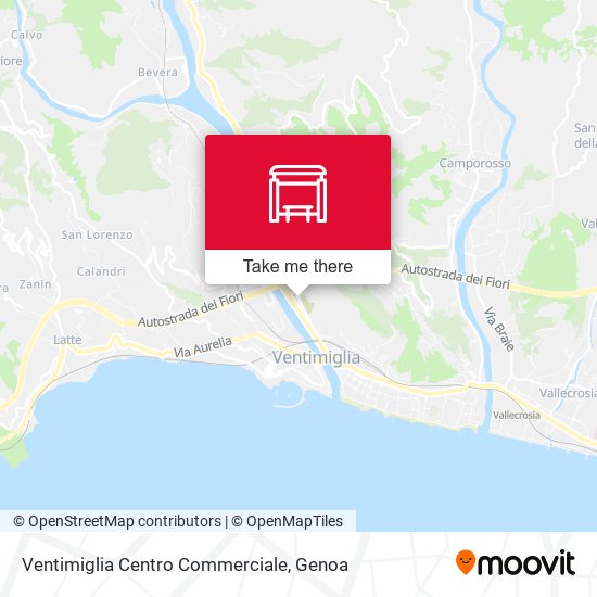 Ventimiglia Centro Commerciale map