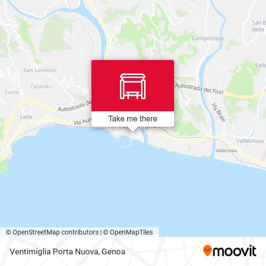 Ventimiglia Porta Nuova map