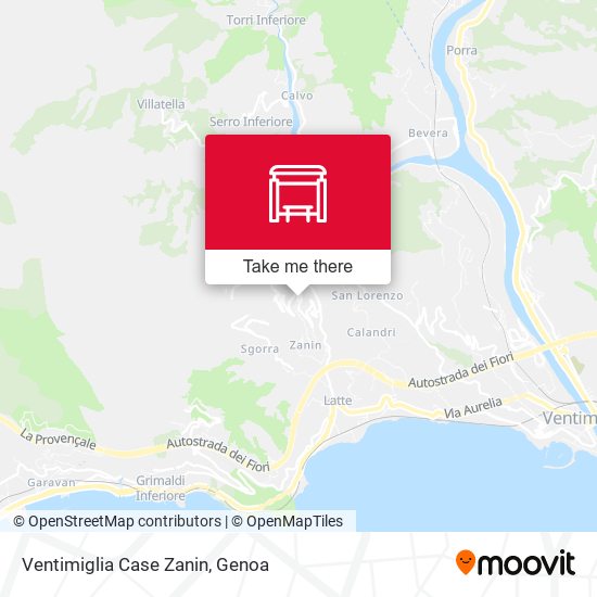 Ventimiglia Case Zanin map