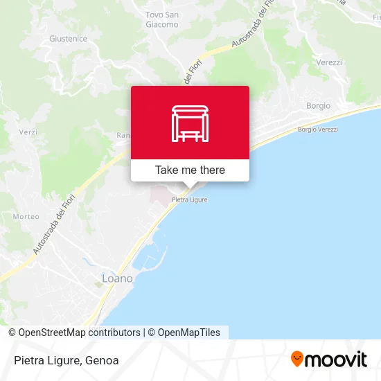 Pietra Ligure map