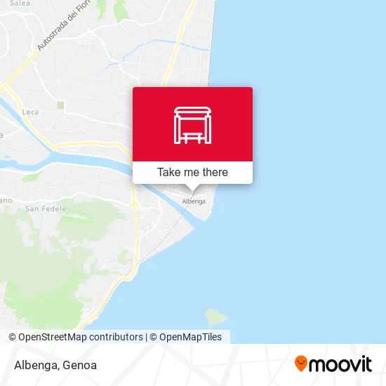 Albenga map