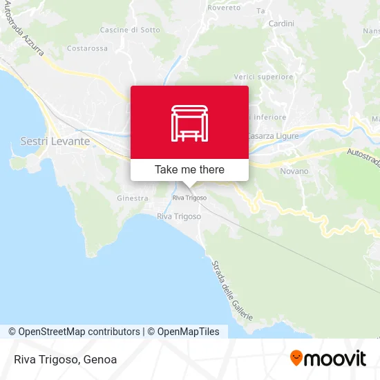 Riva Trigoso map