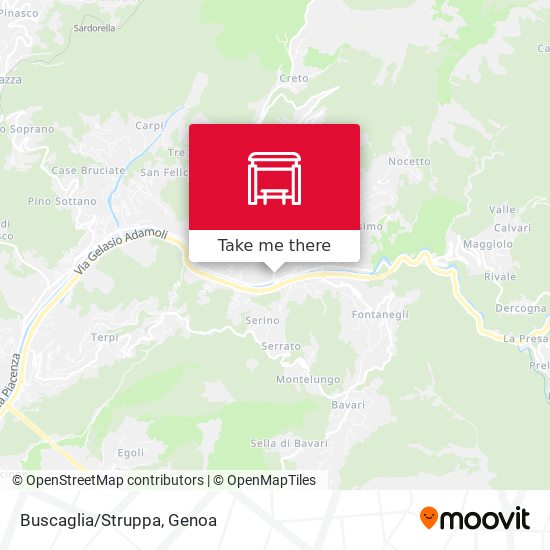 Buscaglia/Struppa map