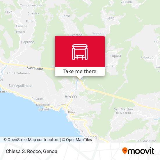 Chiesa S. Rocco map