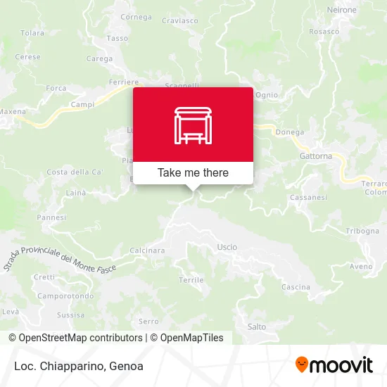Chiapparino Location map