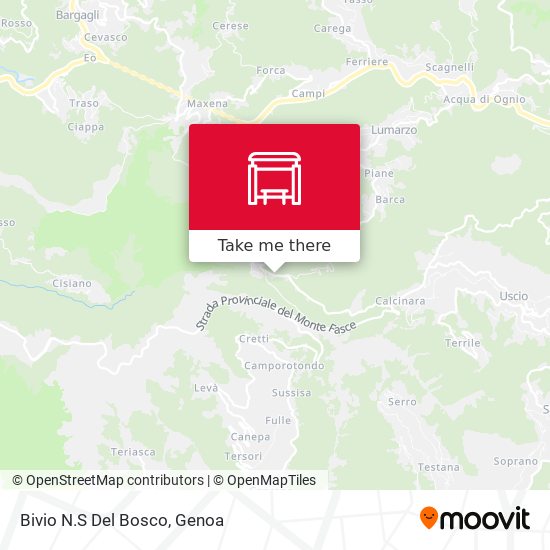 Bivio N.S Del Bosco map