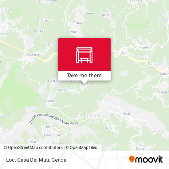 Loc. Casa Dei Muti map