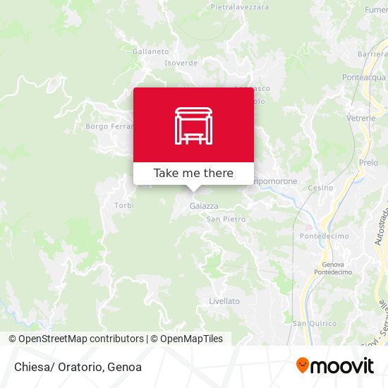 Chiesa/ Oratorio map