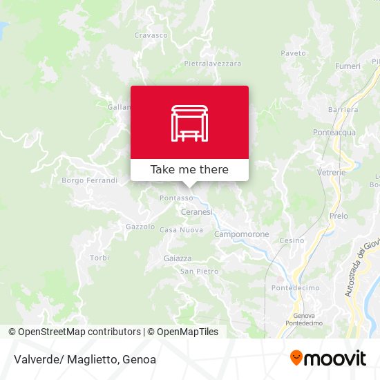 Valverde/ Maglietto map