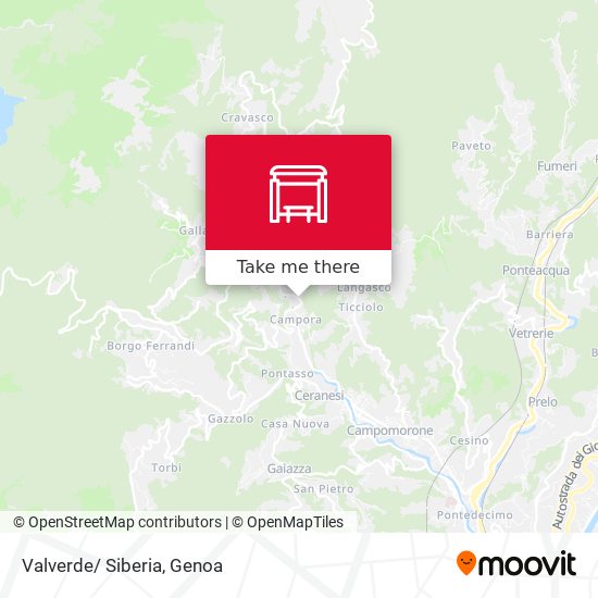 Valverde/ Siberia map