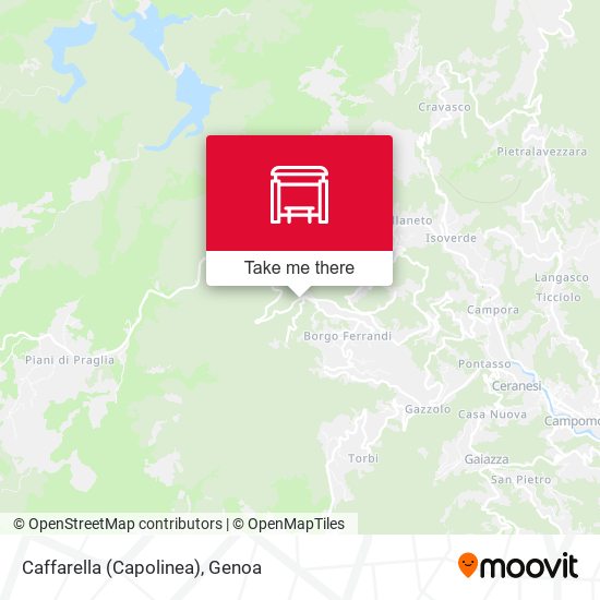 Caffarella (Capolinea) map