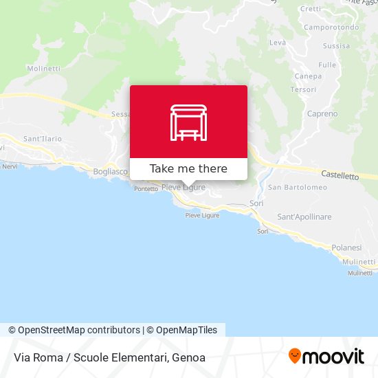 Via Roma / Scuole Elementari map