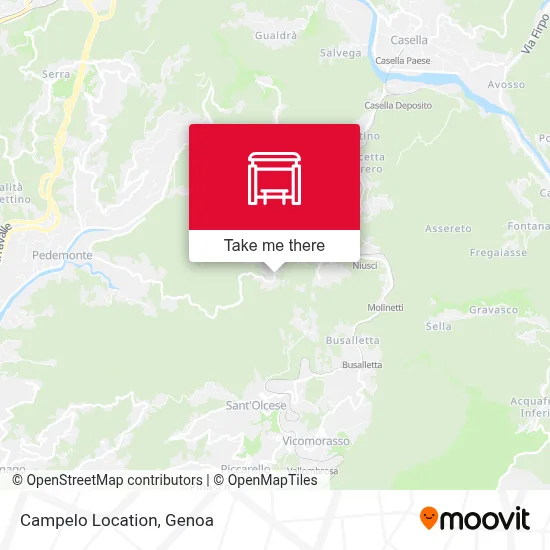 Campelo Location map