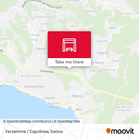 Verzemma / Capolinea map