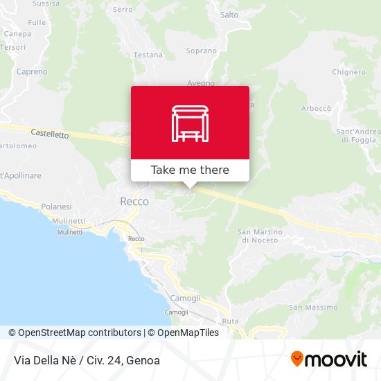 Via Della Nè / Civ. 24 map