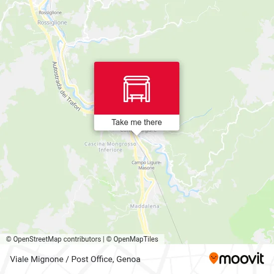 Viale Mignone / Post Office map