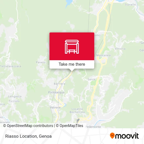Riasso Location map