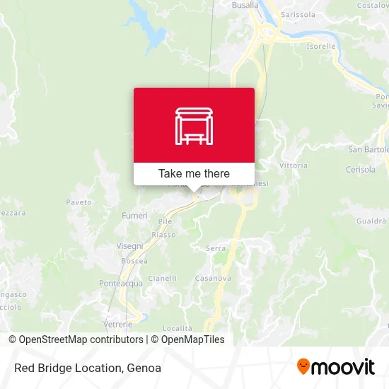 Red Bridge Location map