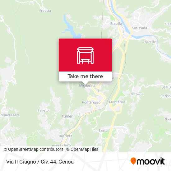 Via II Giugno / Civ. 44 map