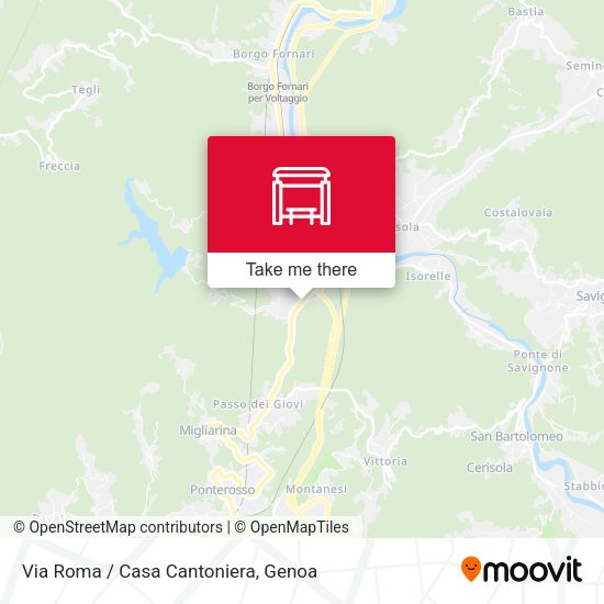Via Roma / Casa Cantoniera map