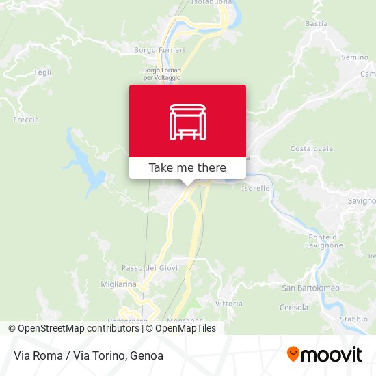 Via Roma / Via Torino map