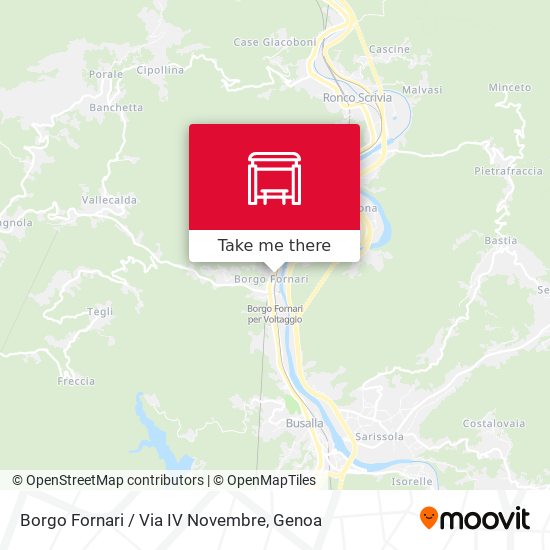 Borgo Fornari / Via IV Novembre map