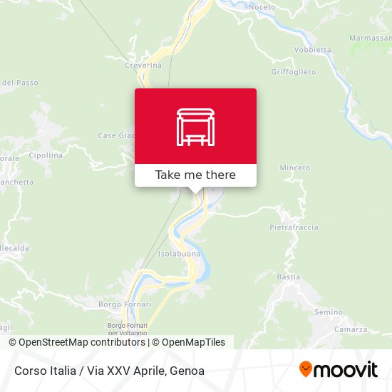Corso Italia / Via XXV Aprile map