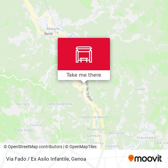 Via Fado / Ex Asilo Infantile map