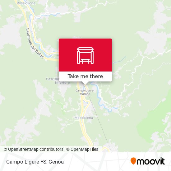 Campo Ligure FS map