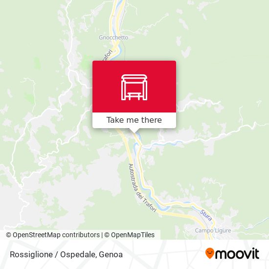 Rossiglione / Ospedale map