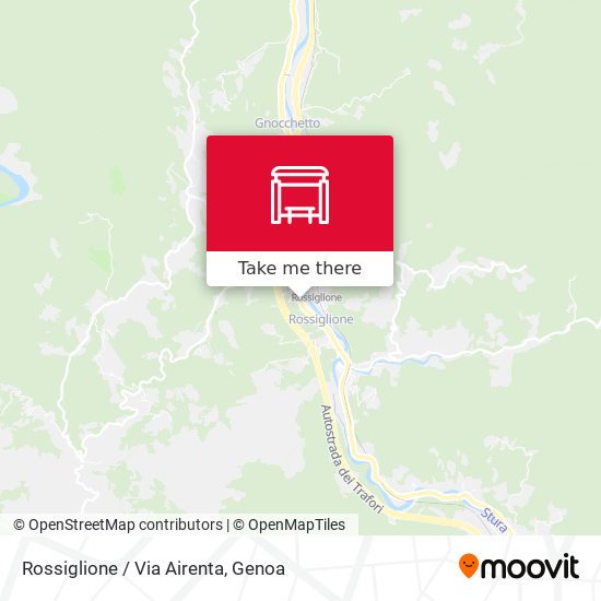 Rossiglione / Via Airenta map