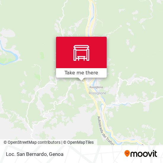 Loc. San Bernardo map