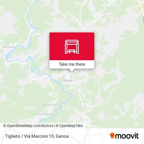 Tiglieto / Via Marconi 10 map