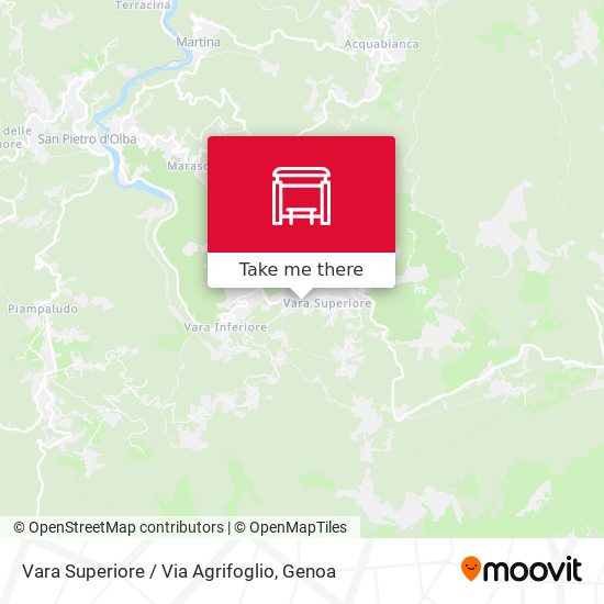 Vara Superiore / Via Agrifoglio map