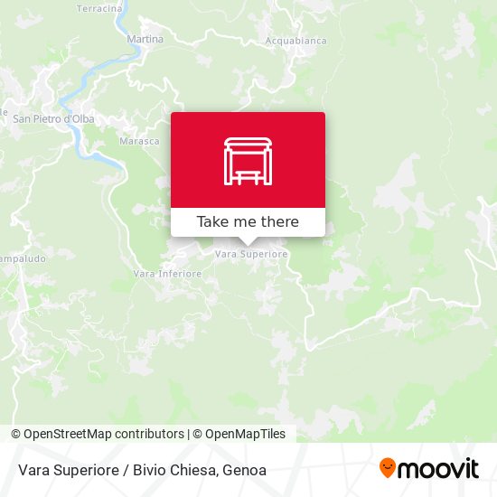 Vara Superiore / Bivio Chiesa map