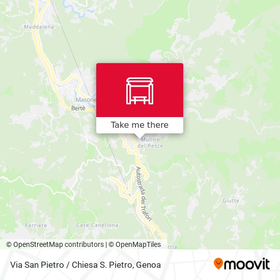 Via San Pietro / Chiesa S. Pietro map
