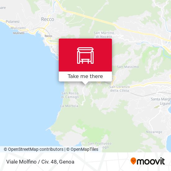 Viale Molfino / Civ. 48 map