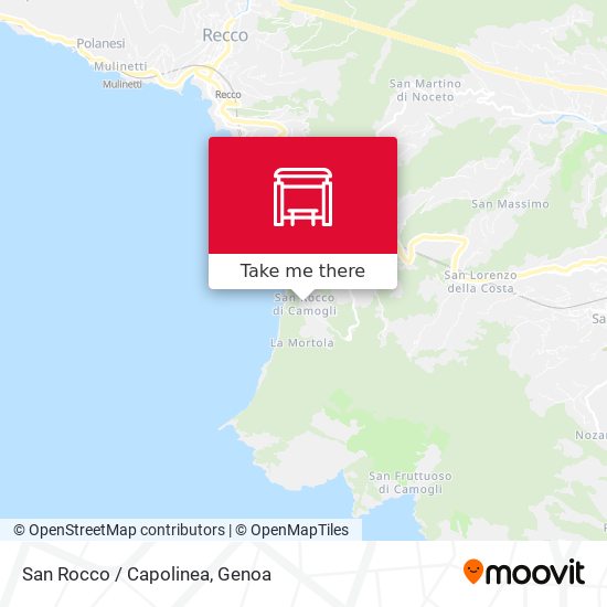 San Rocco / Capolinea map