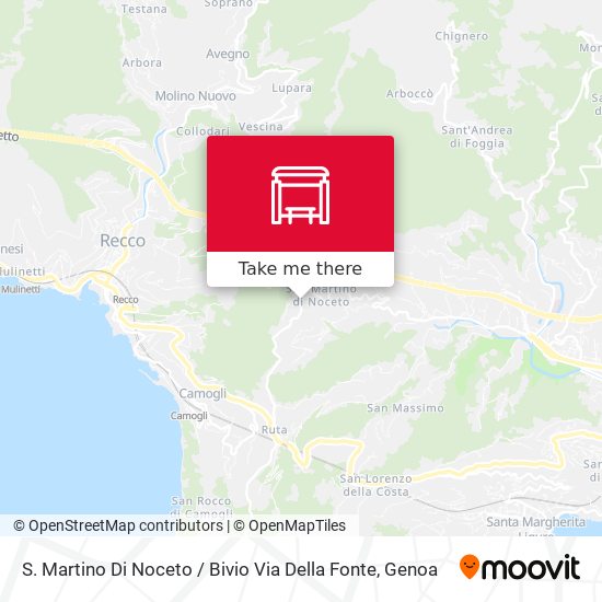 S. Martino Di Noceto / Bivio Via Della Fonte map