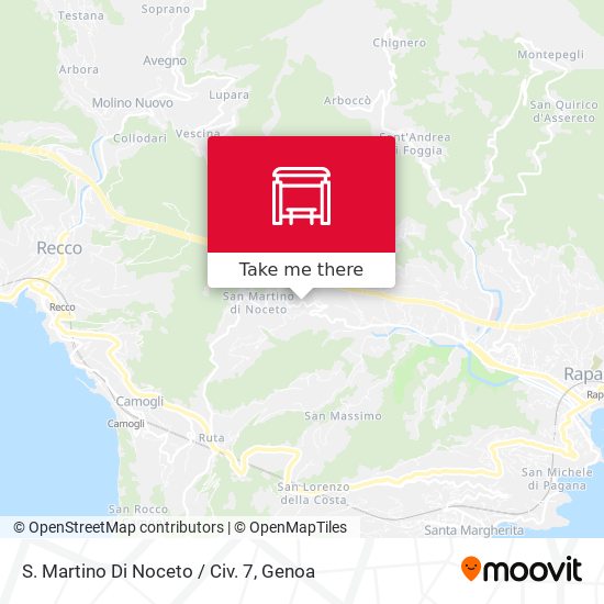 S. Martino Di Noceto / Civ. 7 map
