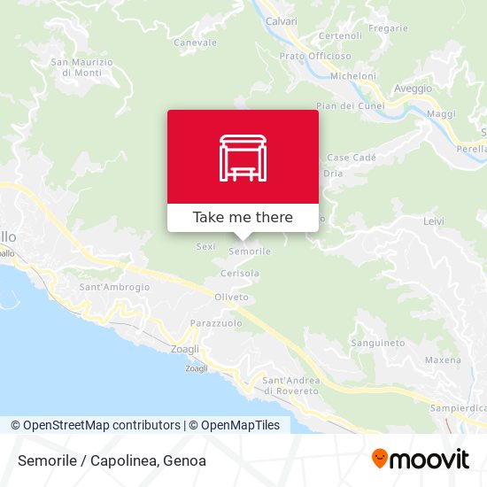 Semorile / Capolinea map