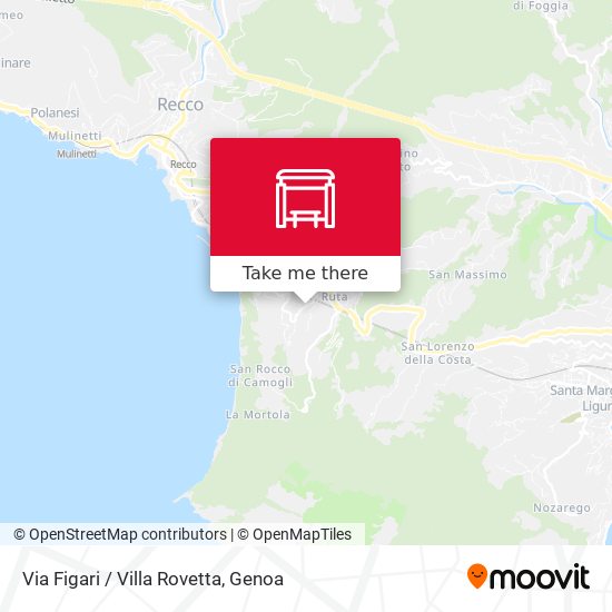 Via Figari / Villa Rovetta map