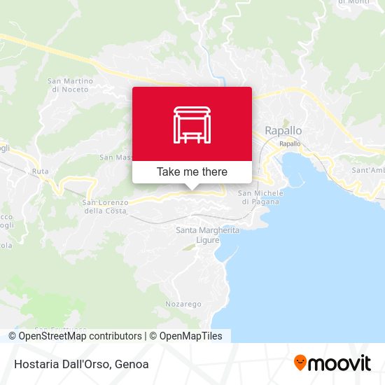 Hostaria Dall'Orso map